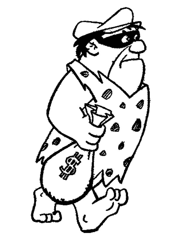Coloring page: Flintstones (Cartoons) #29583 - Free Printable Coloring Pages