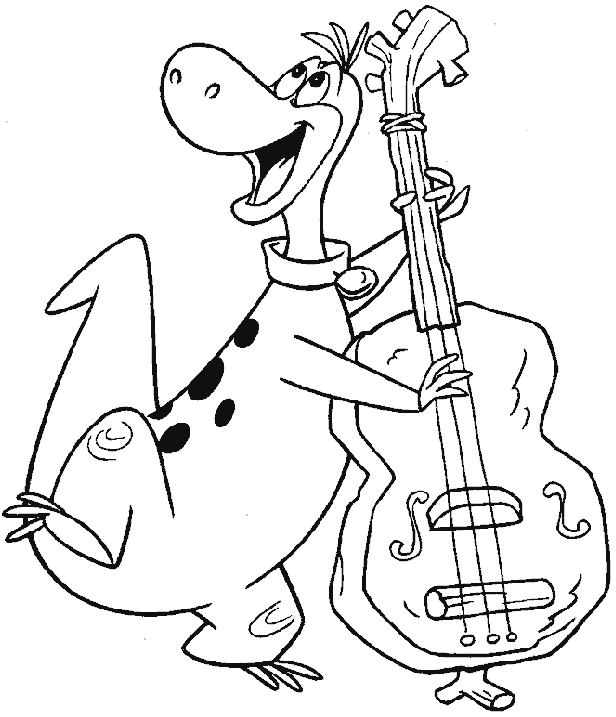 Coloring page: Flintstones (Cartoons) #29596 - Free Printable Coloring Pages