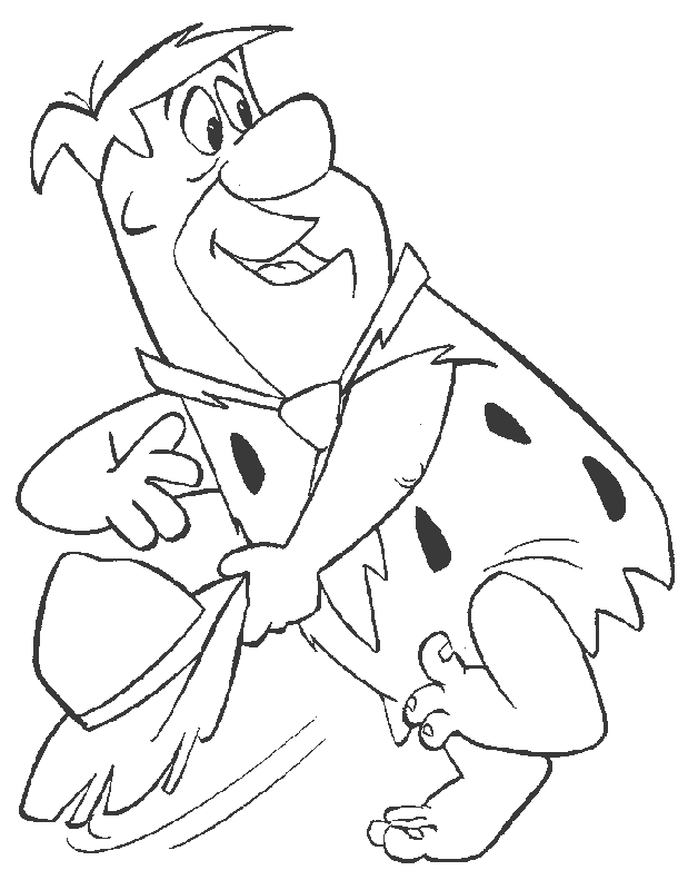 Coloring page: Flintstones (Cartoons) #29597 - Free Printable Coloring Pages