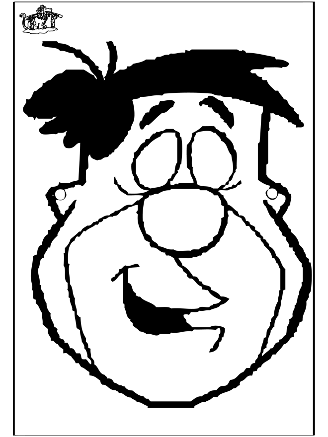 Coloring page: Flintstones (Cartoons) #29601 - Free Printable Coloring Pages