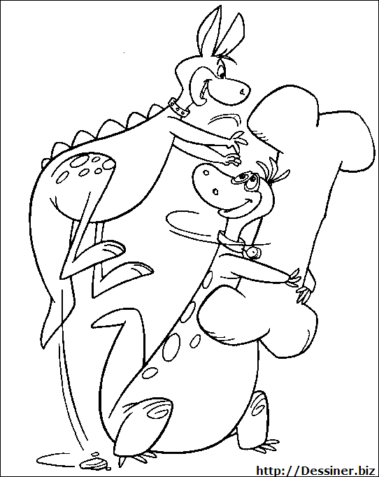 Coloring page: Flintstones (Cartoons) #29602 - Free Printable Coloring Pages