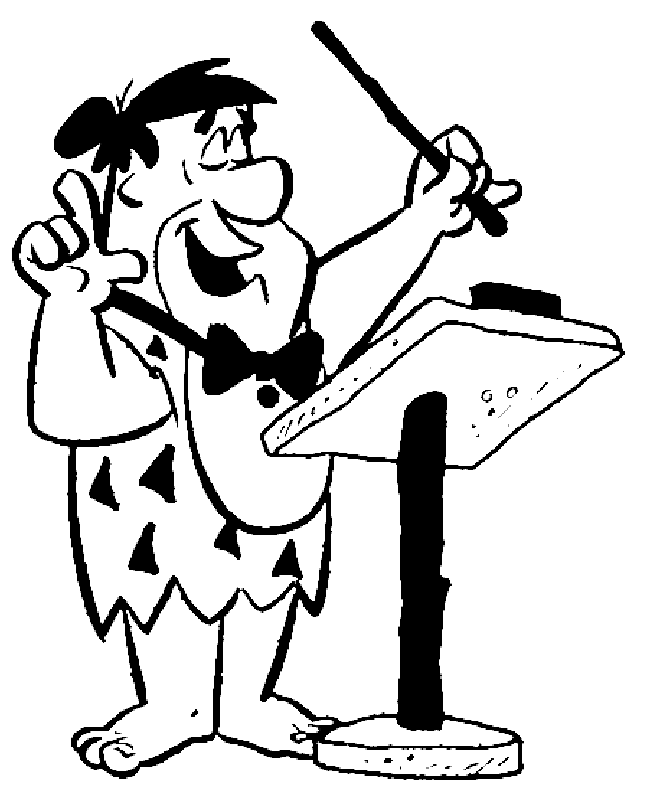 Coloring page: Flintstones (Cartoons) #29621 - Free Printable Coloring Pages