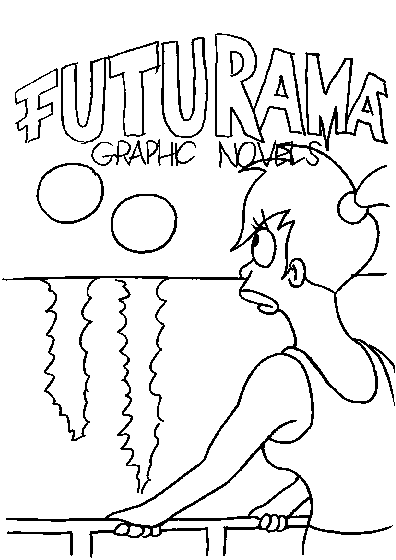 Coloring page: Futurama (Cartoons) #48402 - Free Printable Coloring Pages