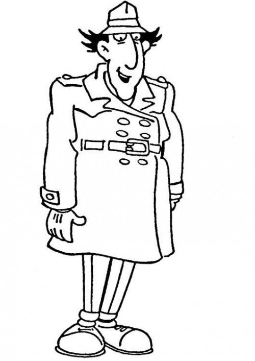 Coloring page: Gadget Inspector (Cartoons) #38881 - Free Printable Coloring Pages