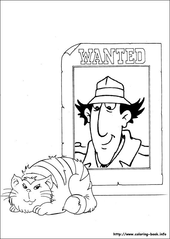 Coloring page: Gadget Inspector (Cartoons) #38886 - Free Printable Coloring Pages