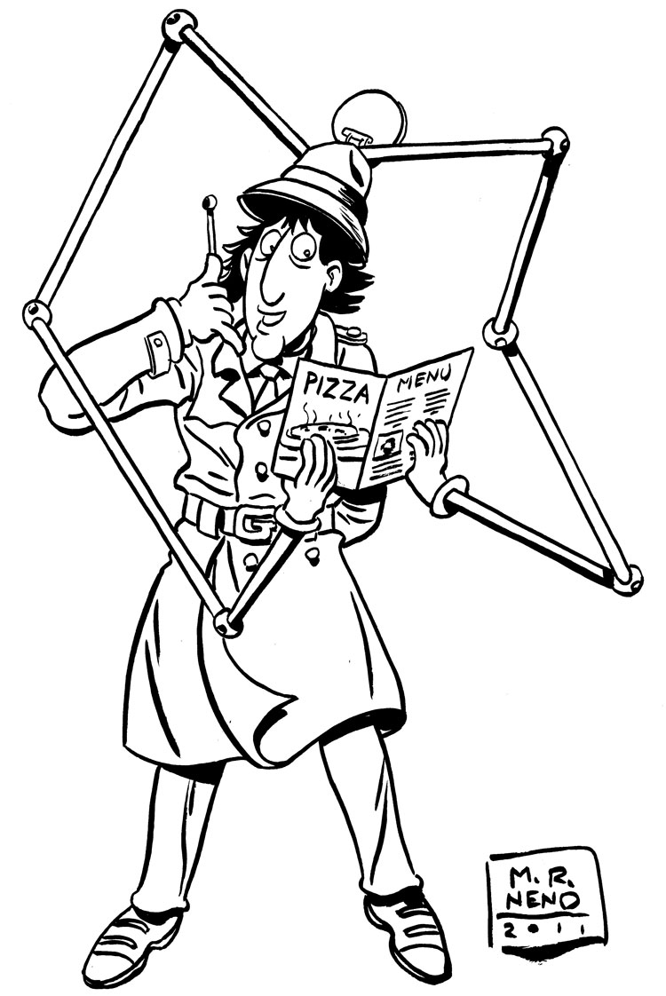 Coloring page: Gadget Inspector (Cartoons) #38891 - Free Printable Coloring Pages