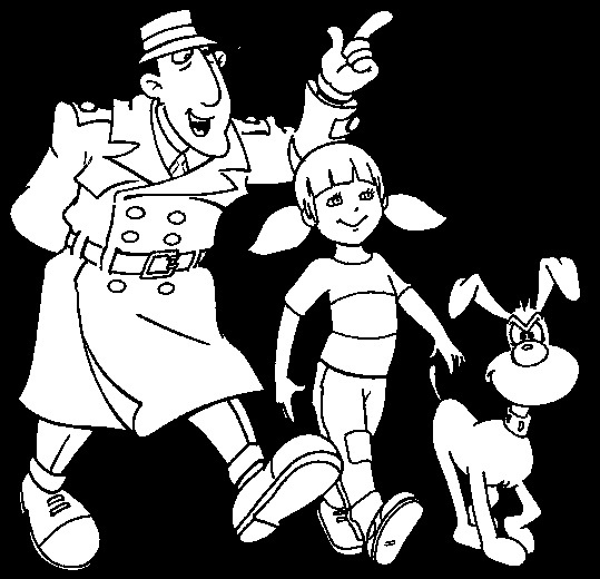 Coloring page: Gadget Inspector (Cartoons) #38894 - Free Printable Coloring Pages