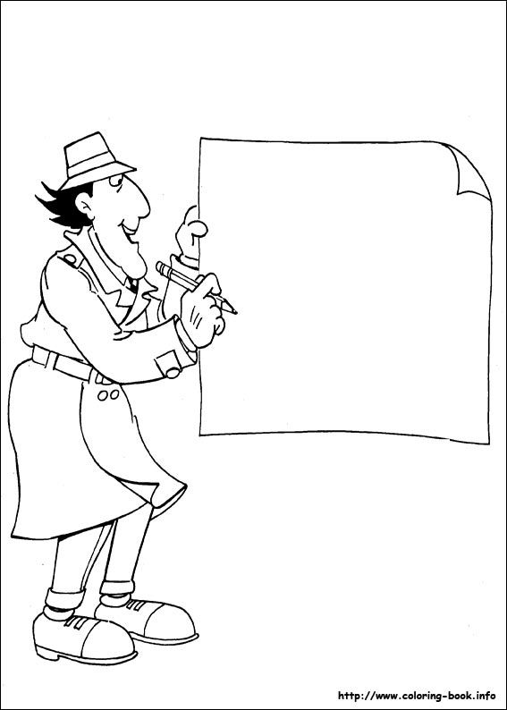 Coloring page: Gadget Inspector (Cartoons) #38908 - Free Printable Coloring Pages
