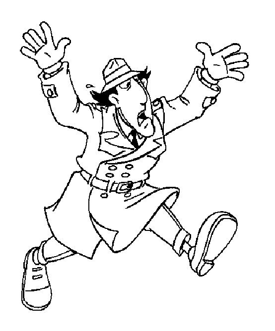 Coloring page: Gadget Inspector (Cartoons) #38914 - Free Printable Coloring Pages