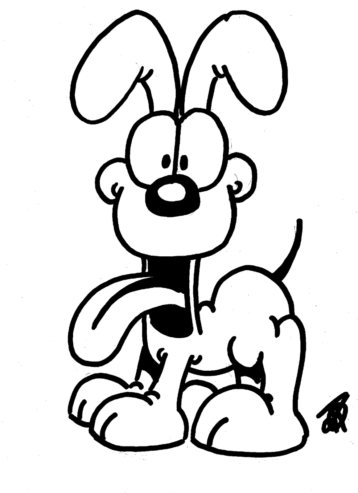 Drawings Garfield (Cartoons) Printable coloring pages
