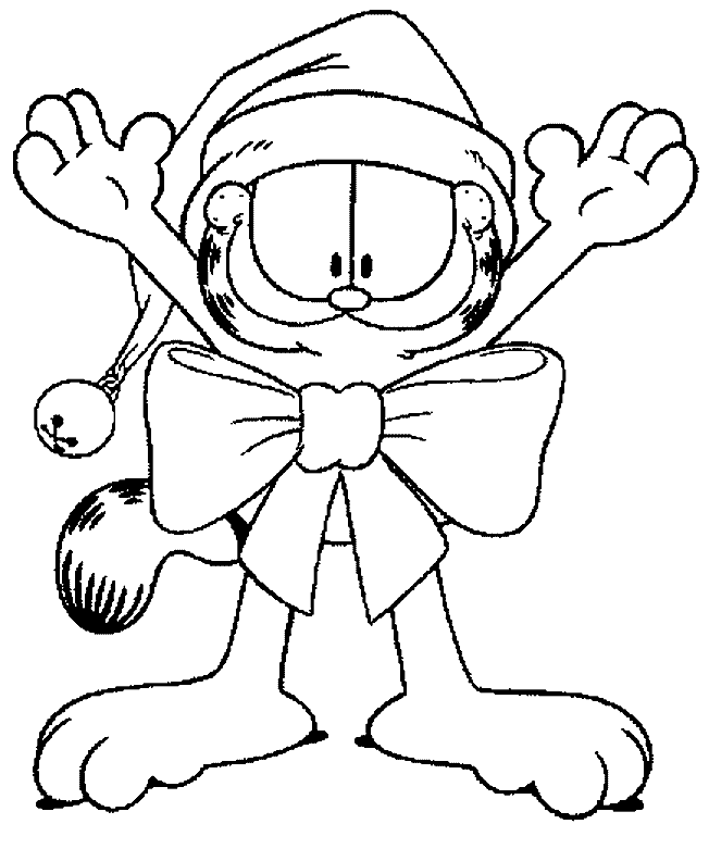 Coloring page: Garfield (Cartoons) #26160 - Free Printable Coloring Pages