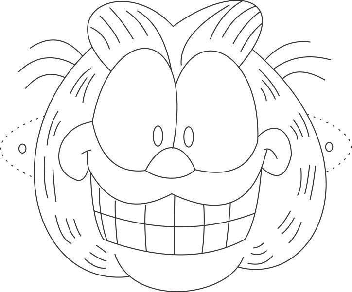 Coloring page: Garfield (Cartoons) #26285 - Free Printable Coloring Pages