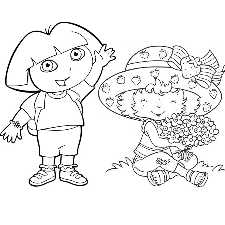 Coloring page: Glimmerberry Ball (Cartoons) #35591 - Free Printable Coloring Pages