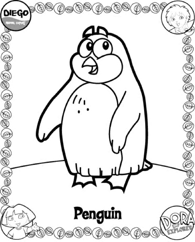 Coloring page: Go Diego! (Cartoons) #48518 - Free Printable Coloring Pages