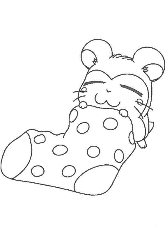 Coloring page: Hamtaro (Cartoons) #39923 - Free Printable Coloring Pages