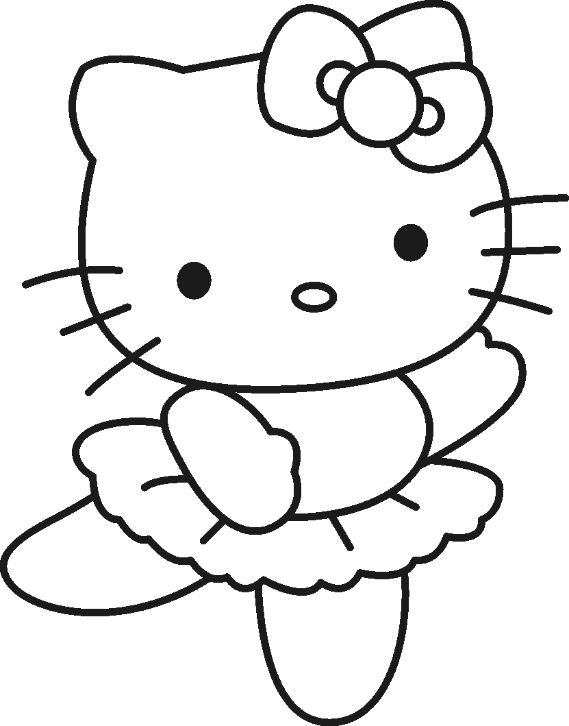 drawing hello kitty 36726 cartoons printable coloring pages