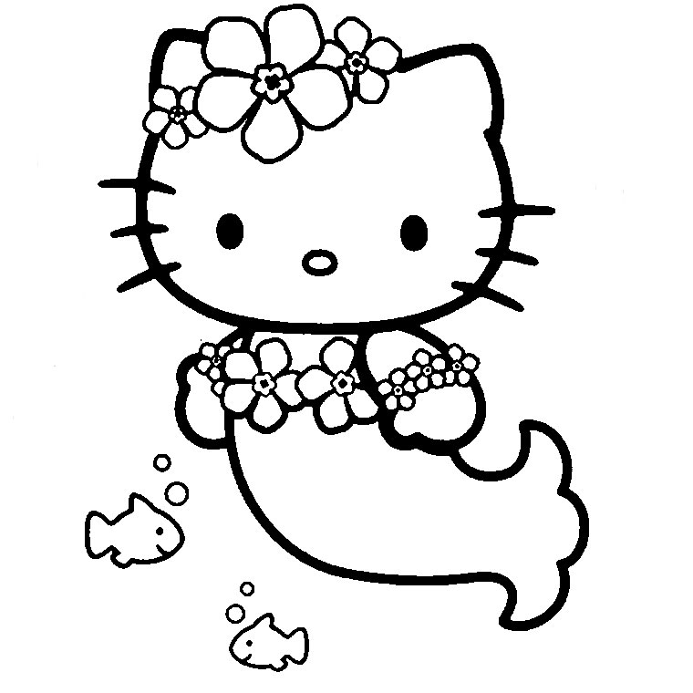 Coloring page: Hello Kitty (Cartoons) #36728 - Free Printable Coloring Pages