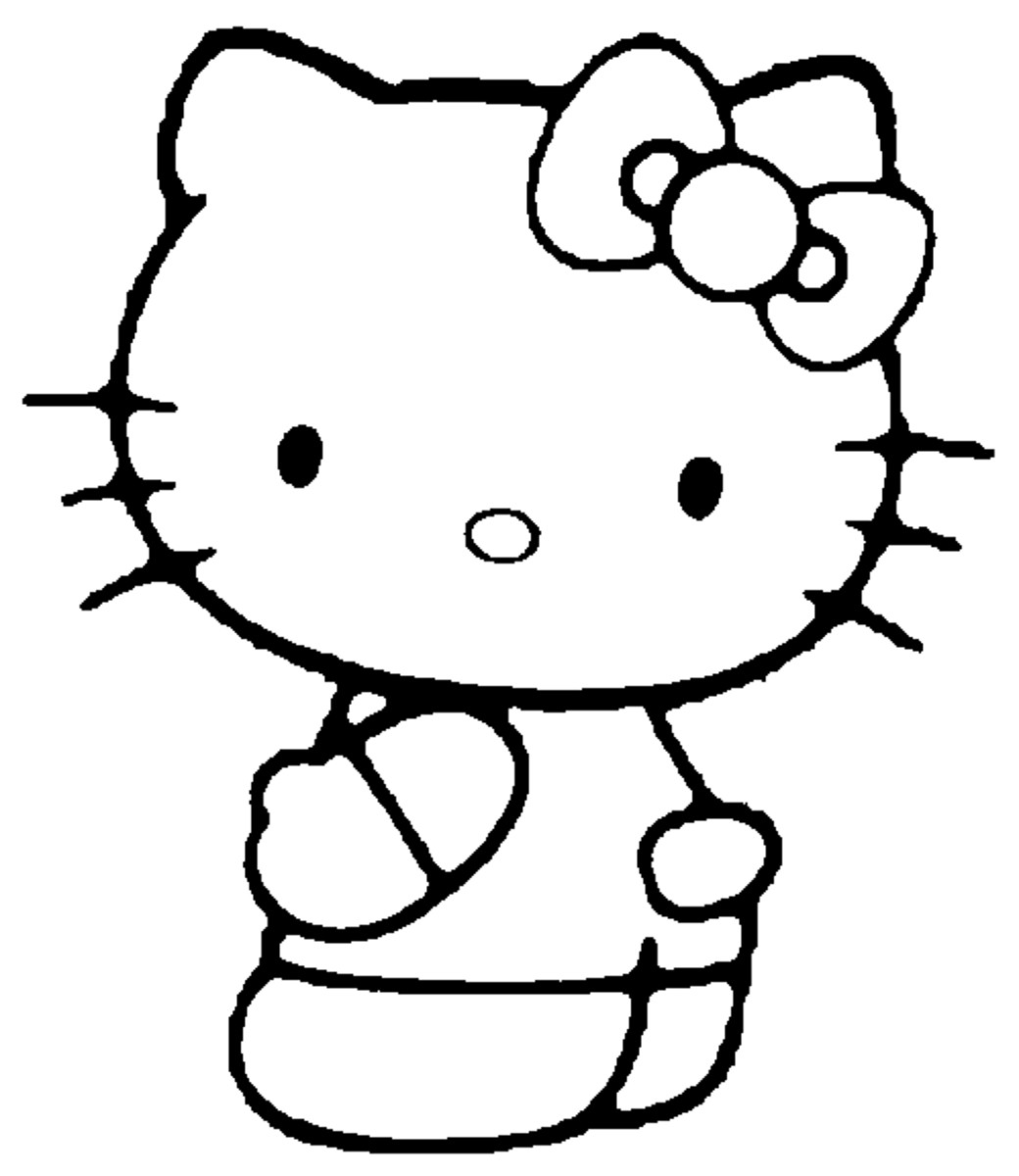 Coloring page: Hello Kitty (Cartoons) #36773 - Free Printable Coloring Pages