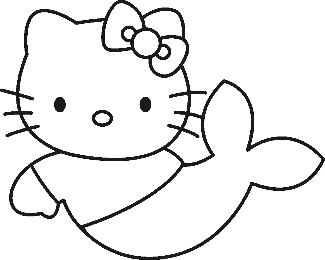 Coloring page: Hello Kitty (Cartoons) #36775 - Free Printable Coloring Pages