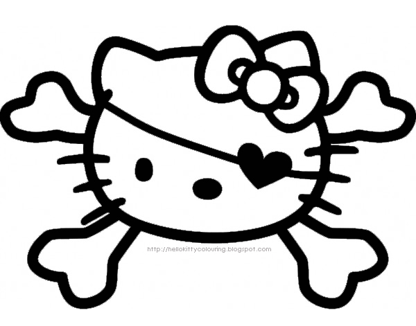 Coloring page: Hello Kitty (Cartoons) #36820 - Free Printable Coloring Pages