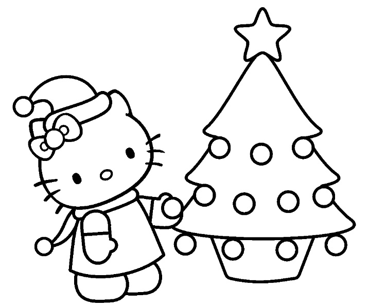 Coloring page: Hello Kitty (Cartoons) #36894 - Free Printable Coloring Pages