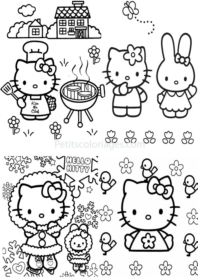 La Dodgers Coloring Pages Coloring Pages  Hello kitty colouring pages, Hello  kitty tattoos, Hello kitty