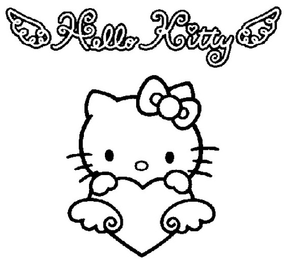 Coloring page: Hello Kitty (Cartoons) #36993 - Free Printable Coloring Pages