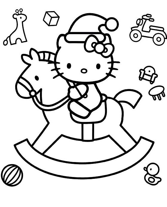 Coloring page: Hello Kitty (Cartoons) #37028 - Free Printable Coloring Pages