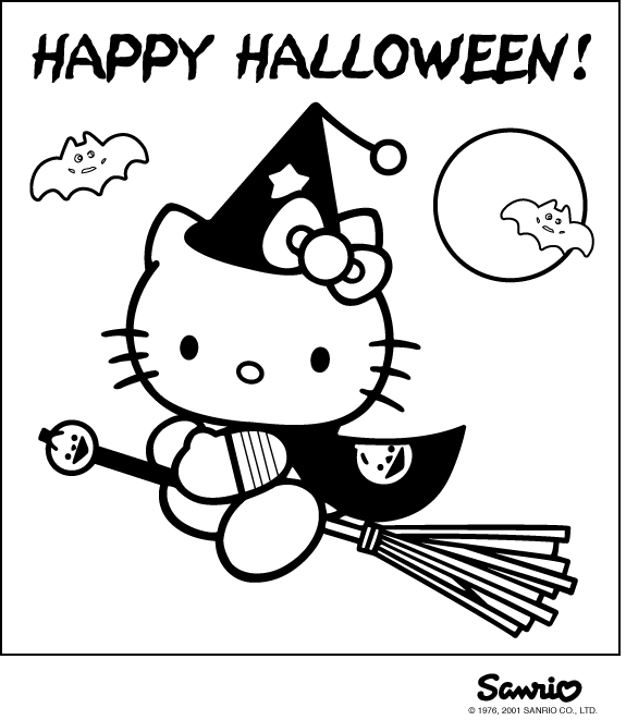 Coloring page: Hello Kitty (Cartoons) #37029 - Free Printable Coloring Pages