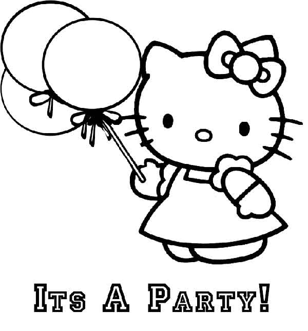 Coloring page: Hello Kitty (Cartoons) #37091 - Free Printable Coloring Pages