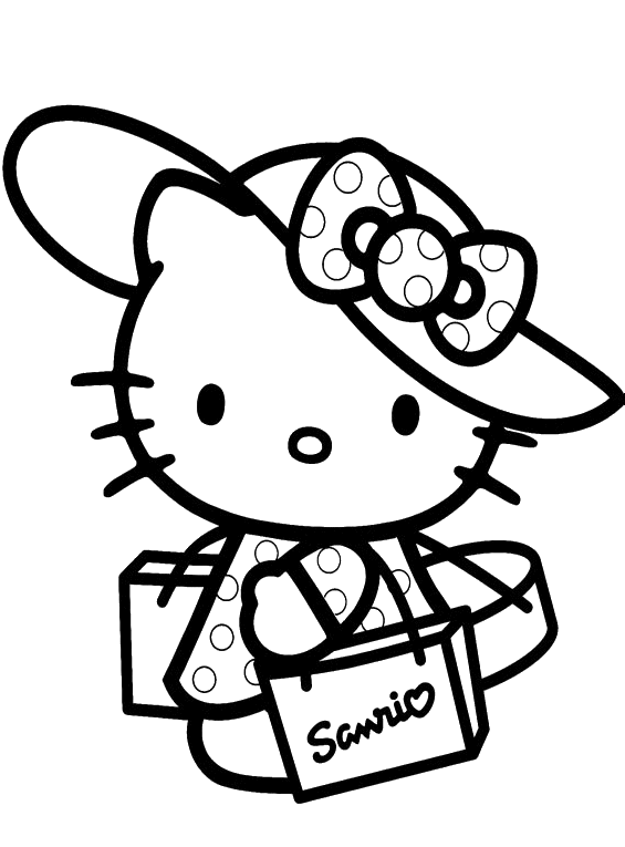 Drawing Hello Kitty,drawing for kids - PNGBUY