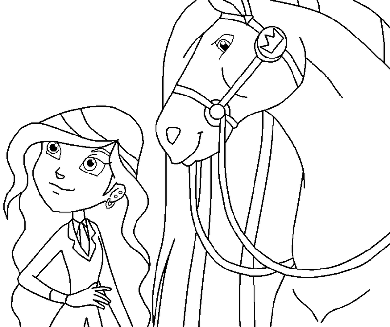Coloring page: Horseland (Cartoons) #53820 - Free Printable Coloring Pages