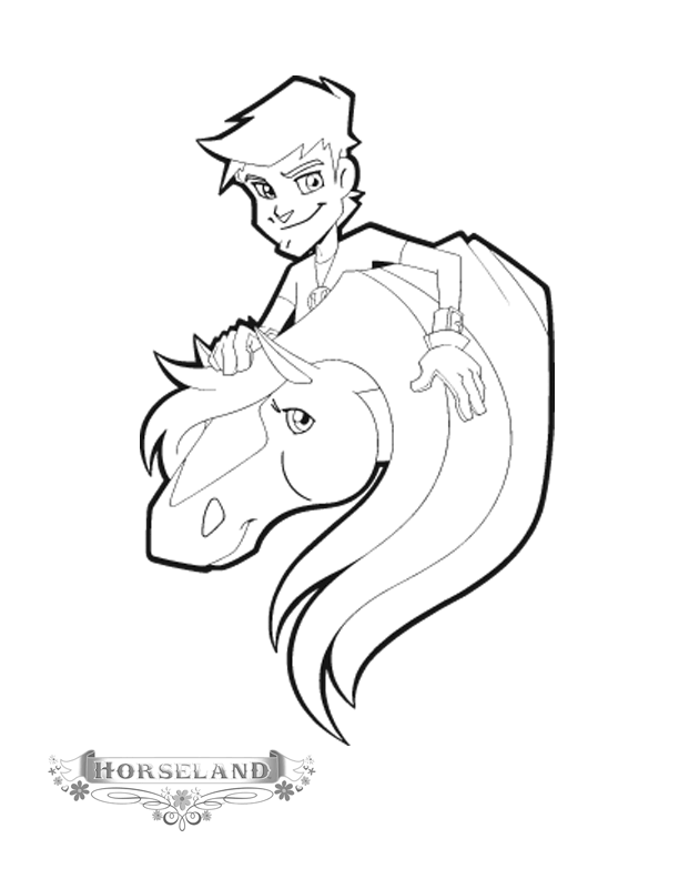 Coloring page: Horseland (Cartoons) #53832 - Free Printable Coloring Pages