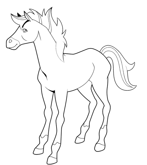 Coloring page: Horseland (Cartoons) #53855 - Free Printable Coloring Pages