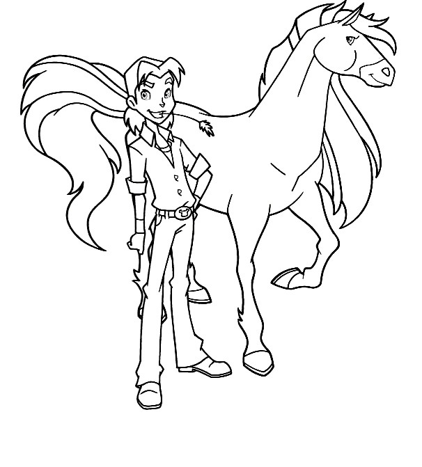 Coloring page: Horseland (Cartoons) #53861 - Free Printable Coloring Pages
