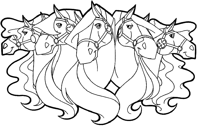 Coloring page: Horseland (Cartoons) #53869 - Free Printable Coloring Pages