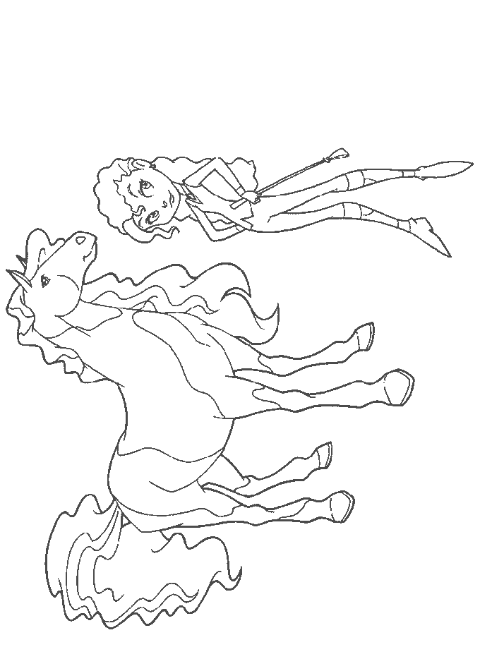 Coloring page: Horseland (Cartoons) #53934 - Free Printable Coloring Pages