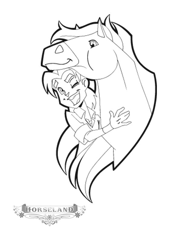 Coloring page: Horseland (Cartoons) #53939 - Free Printable Coloring Pages