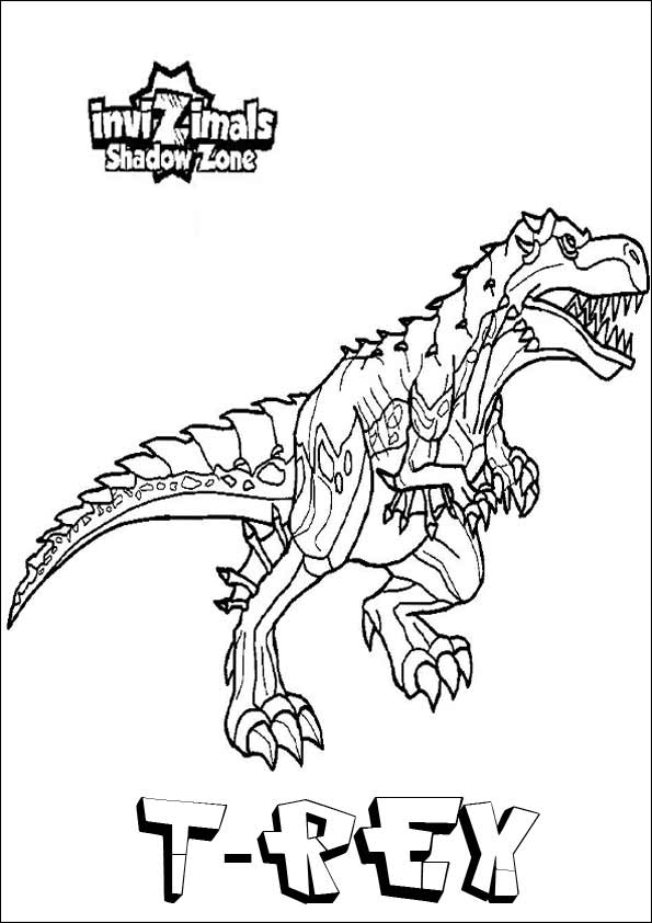 Coloring page: Invizimals (Cartoons) #40246 - Free Printable Coloring Pages