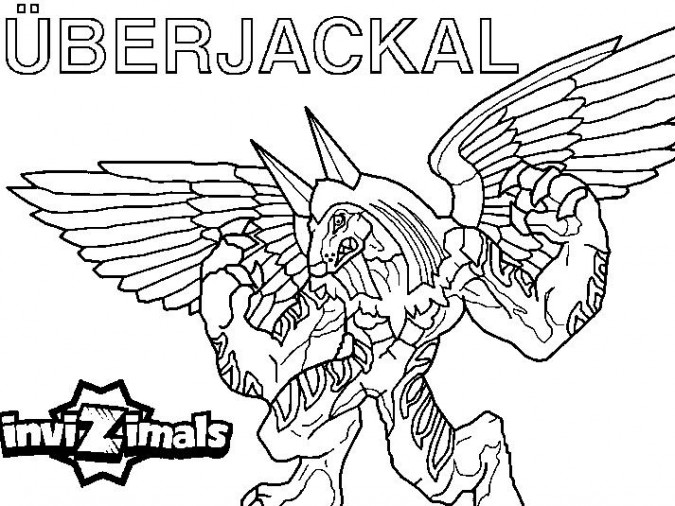 Coloring page: Invizimals (Cartoons) #40250 - Free Printable Coloring Pages