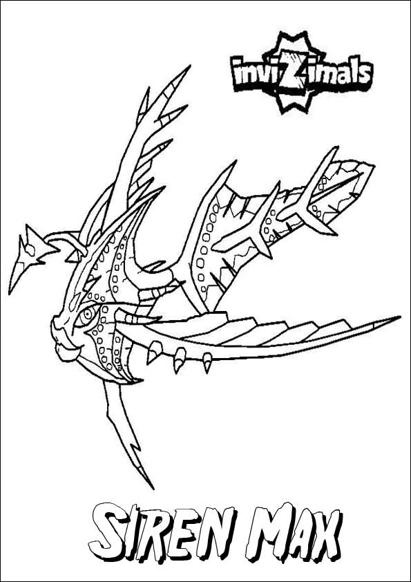 Coloring page: Invizimals (Cartoons) #40251 - Free Printable Coloring Pages