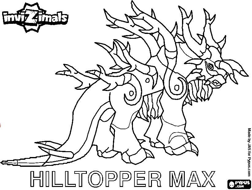 Coloring page: Invizimals (Cartoons) #40254 - Free Printable Coloring Pages