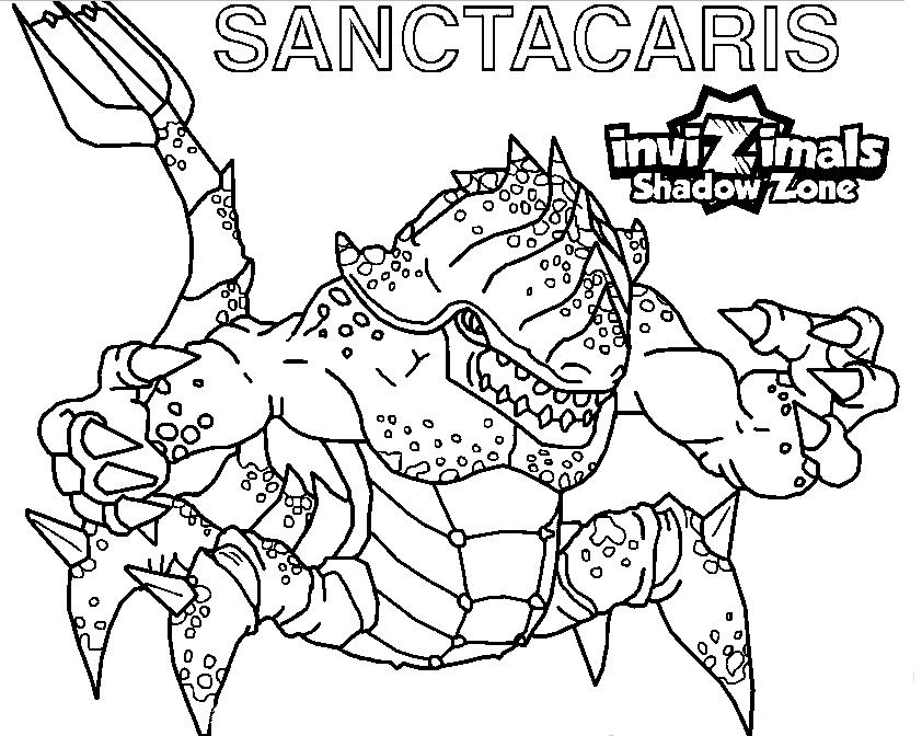 Coloring page: Invizimals (Cartoons) #40262 - Free Printable Coloring Pages