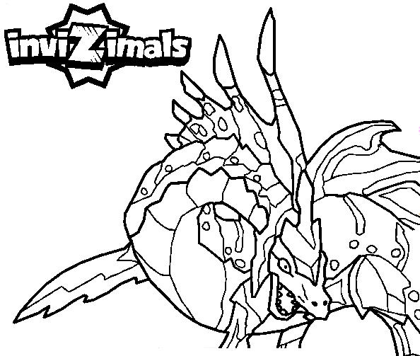 Coloring page: Invizimals (Cartoons) #40282 - Free Printable Coloring Pages