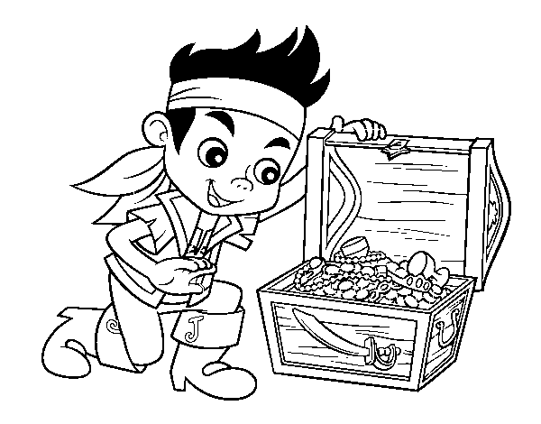Coloring page: Jake and the Never Land Pirates (Cartoons) #42257 - Free Printable Coloring Pages