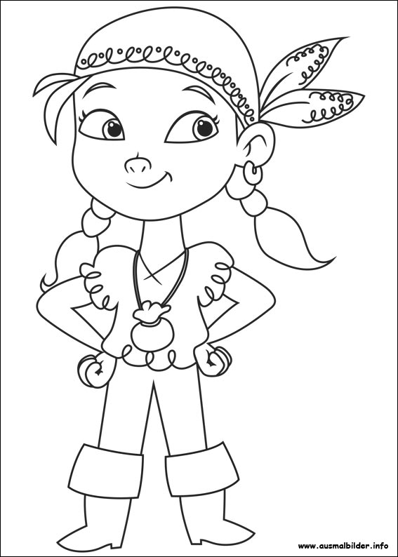 Coloring page: Jake and the Never Land Pirates (Cartoons) #42414 - Free Printable Coloring Pages