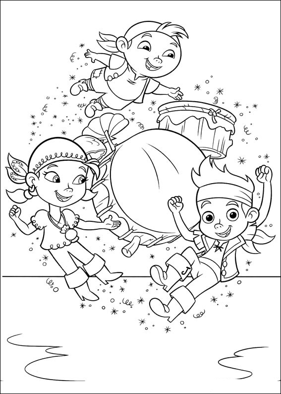 Coloring page: Jake and the Never Land Pirates (Cartoons) #42416 - Free Printable Coloring Pages