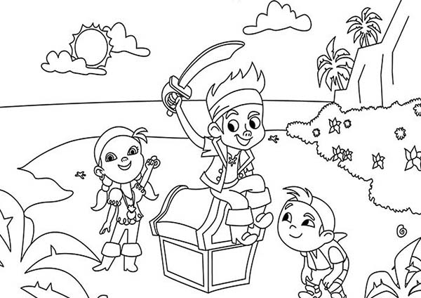 Coloring page: Jake and the Never Land Pirates (Cartoons) #42441 - Free Printable Coloring Pages