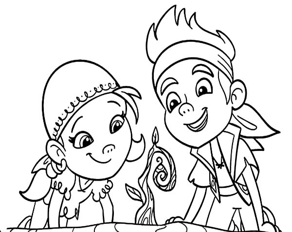 Coloring page: Jake and the Never Land Pirates (Cartoons) #42449 - Free Printable Coloring Pages