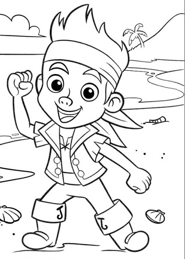 Drawing Jake and the Never Land Pirates #42470 (Cartoons) – Printable  coloring pages